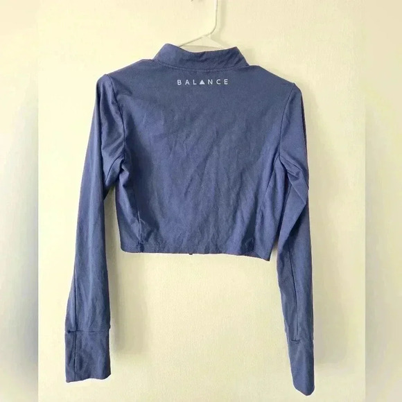 Balance Athletica Blue Jacket, Size Medium - Picture 5 of 9